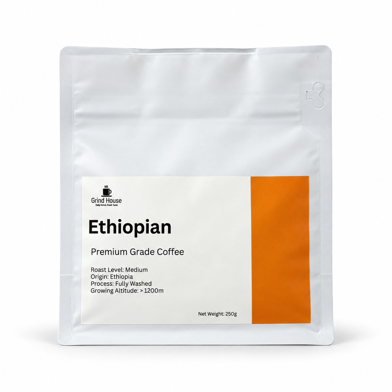 Ethiopian (250g) coffee pouch